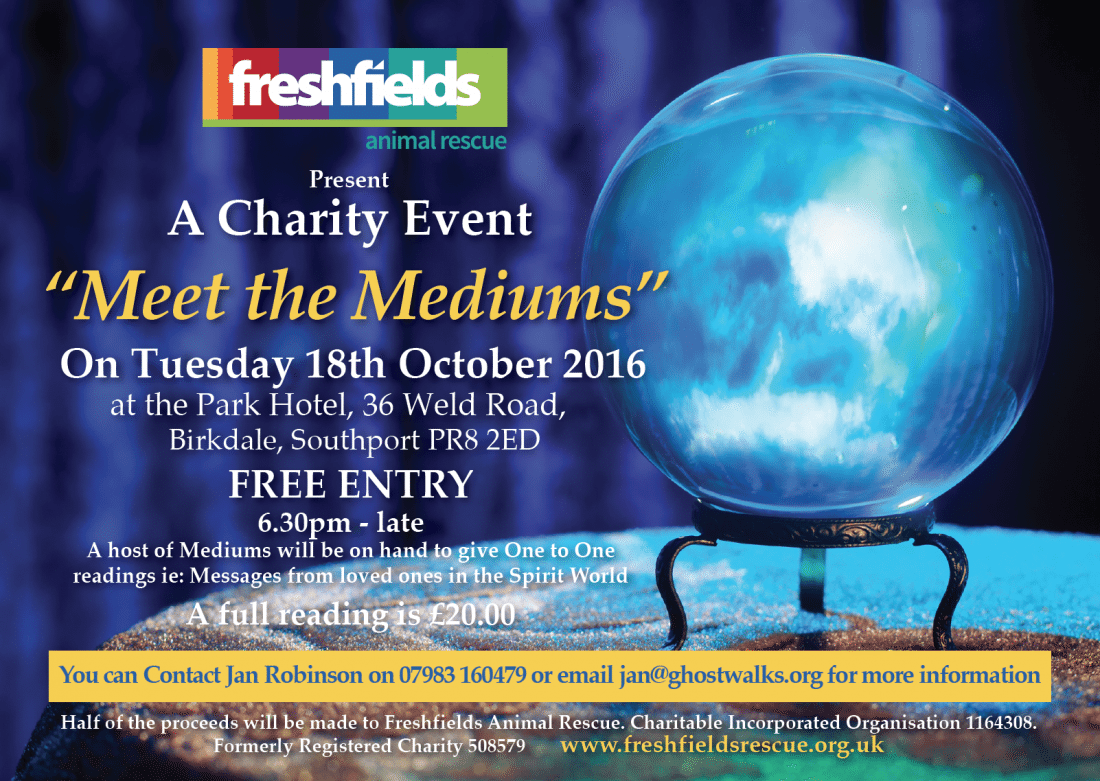 Haunted Liverpool presents: ‘Meet the Mediums’