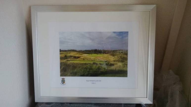 Royal Birkdale Print Up for Auction